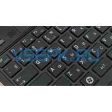 Клавиатура для ноутбука Toshiba Satellite R630. Русифицированная. Цвет чёрный...
